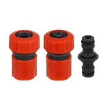 inbloom набор для полива d3/4" (коннектор-1шт., коннектор с аквастопом-1шт., двойник-1шт.), пп от магазина Барс