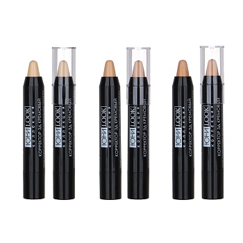 юниlook корректор 3д кремовый для лица в стике 2,7г, 3 тона, кк-21