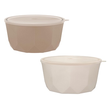 салатник stockholm с крышкой 1,7л, пластик, 2 цвета интернет-магазин «Барс»