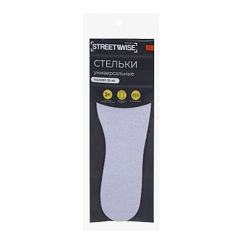 стельки универсальные тм streetwise, полиэстер, натуральная пробка, р. 36-46 от магазина Барс