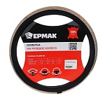 ермак оплетка руля, кристаллы, золотой, размер m, полиуретан(pu)