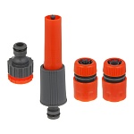 inbloom набор стартовый для подключения шланга d1/2" (коннектор-2шт., штуцер-1шт, наконечник-1шт.) п от магазина Барс