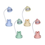 светильник led, usb, с подставкой для канц.принадлежностей, 10х10х33 см, абс-пластик, 4 цвета
