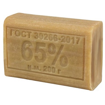 мыло хозяйств. 200г 65% (авента)