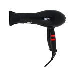 leben фен для волос, 900 вт, 2 скорости, 2 темп.реж., черный, концентратор интернет-магазин «Барс»