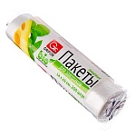 пакет для завтраков 1л bio 200шт/уп 1л 18x28см, в рулоне, 100-001