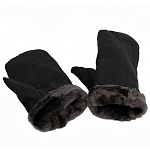 рукавицы утепленные с натуральным мехом (овчина)
