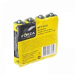 батарейки "super heavy duty" 1,5в, солевая, тип aa, 4шт/уп. forza