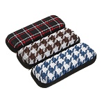 футляр для очков юl килт, формованный на молнии тм, эва, полиэстер, 16х5,5х4см, 3 цвета