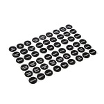 наклейки на банки для специй и приправ тм vetta, пвх, 54шт от магазина Барс