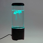 светильник-ночник by медузы, 0.6w, usb, d10x28 см, 8 режимов, пластик, черный от магазина Барс