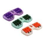 массажер для ног тм by sport, 29х15х5см, pp, 3 цвета