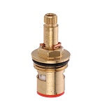 кран-букса для смесителя 1/2", 24шл., шток 8х6мм, 90°, металлокерамика