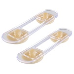 блокираторы для дверей и выдвижных ящиков тм vetta 2шт, 11см, гибкие от магазина Барс