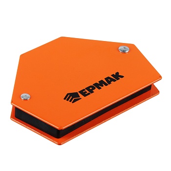 ермак угольник магнитный для сварки, 11кг. углы 30, 45, 60, 75, 90, 135 от магазина Барс