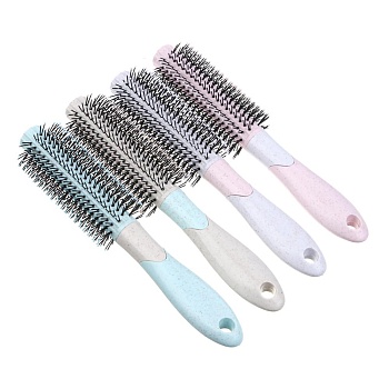 юниlook расческа массажная пастель, пластик, 21,5х4,5см, 4 цвета, #2