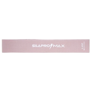 silapro max резинка для фитнеса, 33х5.8см, x-light, 4.5-9кг, полиэстер, латекс