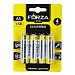 FORZA Батарейки 4шт, тип AA, "Alkaline" щелочная в блистере