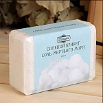 соляной брикет "соль мертвого моря" 1,35 кг "добропаровъ"
