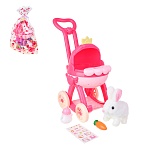 игроленд интерактивный питомец в коляске, 2хаа, pp, полиэстер, abs, 23х42х49,5 см интернет-магазин «Барс»