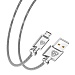 BY Кабель для зарядки Metall Micro USB, 1м, 3A, QC 3.0, металл