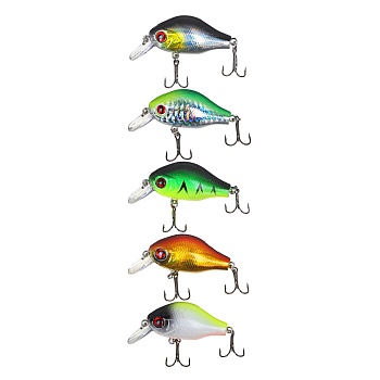 azor fishing воблер "бэби крэнк", f, 8,0гр, 55мм, 0,0-0,5м, 5 цветов