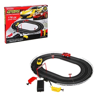 игроленд автотрек на пульте управления, pp,abs, 4c, 41,5х30,5х 4,5см