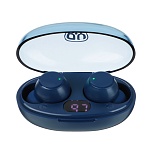 наушники беспроводные tws by wave, 30/200 mah, bt:5.3, синий от магазина Барс