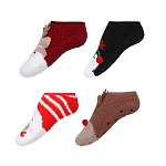 galante носки-антизаносы новогодние, р.23-25, 100% полиэстер, 4 дизайна