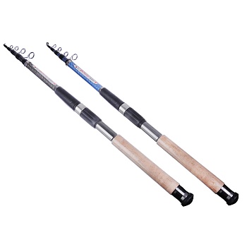 azor fishing спиннинг "рефлектор", телескоп., файбергласс, 3м, тест 50-150гр