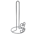 держатель для бумажных полотенец тм vetta, 13х27,5см, сталь q195 от магазина Барс