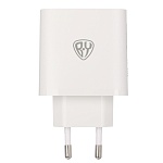 сетевое зарядное устройство by smart 40вт,2*usb-c, 1*usb-a, qc,pd,pps,110-240в,50-60гц,пластик,белый от магазина Барс
