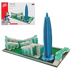 by русские супергерои конструктор "небоскрёб", 411 деталей, abs, 30х20х6см интернет-магазин «Барс»