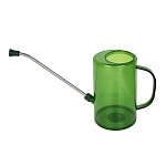 лейка для комнатный растений тм inbloom, 1.5л, 18х11.5 см, рр, ps, металл, зеленый от магазина Барс