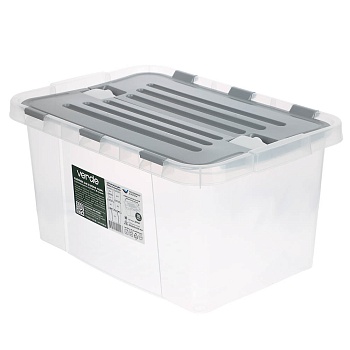 контейнер для хранения verde 18л, полипропилен, 43,3x29,8x22,10см от магазина Барс