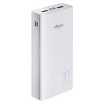forza аккумулятор мобильный, 20000 мач, 2xusb, 2а, фонарик, 2 цвета от магазина Барс
