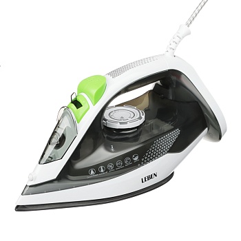 leben утюг 2800вт керам, антинакипь антикапля автооткл шнур 1,8м интернет-магазин «Барс»