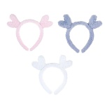 юниlook ободок для волос, 2см, полиэстер, пластик, 3 цвета, acs-117