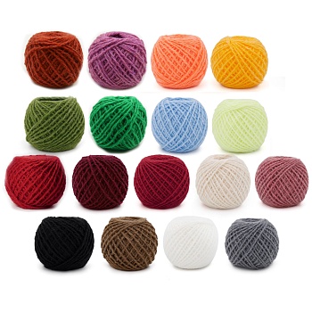 пряжа в клубках акрил 100м/40-42 гр, цвет красный терракот