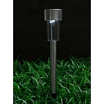inbloom фонарь на солнечной батарее, 30х4.7см, 1led, белый, 1.2v 40mah ni-mh, пластик, нерж.сталь от магазина Барс