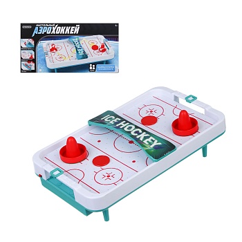 игроленд настольный аэрохоккей, рр, ре, 33,3х8,2х16,7см