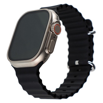 by умные часы space ultra watch, ip65, bt5.0, 200 мач, 2.01", металл, черный от магазина Барс