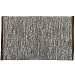 коврик хлопковый ручного плетения sindbad kh 58-5 50х80см х 6мм, коричневый