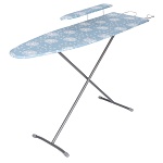 vetta доска гладильная дсп, 1120х350х80(дхшхв)мм,выдвиж.подставка п/утюг,подрукавник,удл. 1,6м дл-4 от магазина Барс