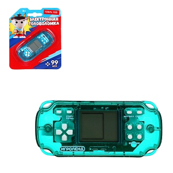 игроленд головоломка электронная, рр, железо, звук, 2xag13, 8х3,5 см, 4 дизайна