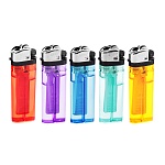flameclub зажигалка кремниевая, 8x2x1cм, 5 цветов, серия м-01, арт. 40040