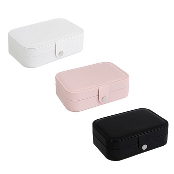 шкатулка для украшений, 16x11x5 см, пвх, 3 цвета