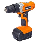 дрель-шуруповерт аккум. дша-12кс, 12 в;1,2а*ч; 0-550об/мин, 10 нм,(з/у3-5ч) подсветка, кейс