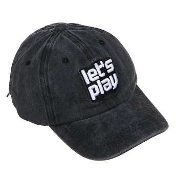 galante кепка детская, р.54, 30% хлопок, 70% полиэстер, черный, вл25-04, #1