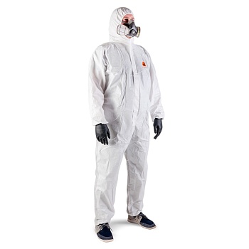 комбинезон защитный jeta safety из нетканого материала, 55% полиэтилен 45% полипропилен, плот.65г/м2